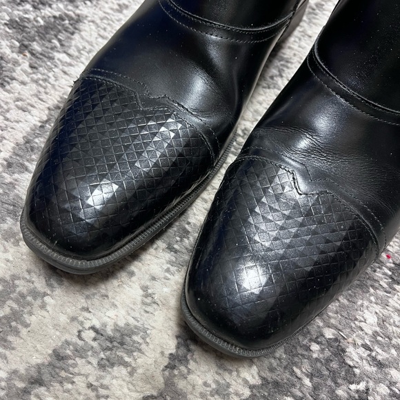 Stacy Adams Cap Toe Chelsea Boot Black 7.5 Memory Foam Cushion - Picture 4 of 12